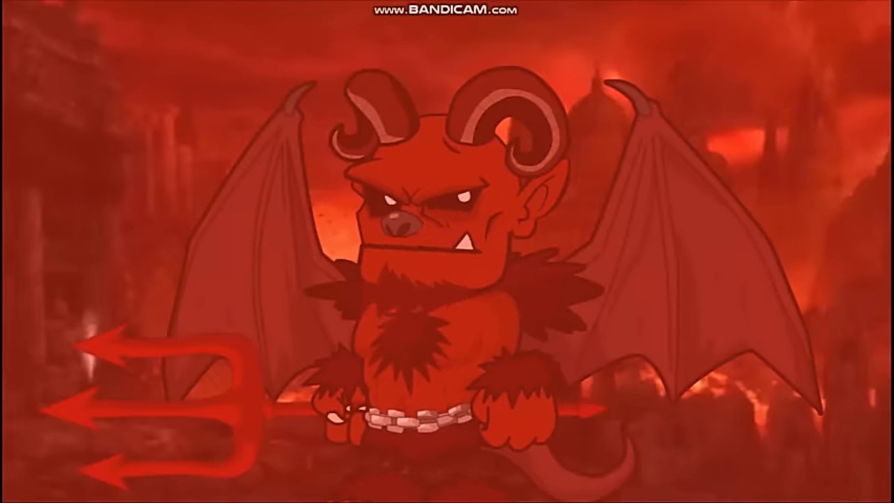 Satan Big Black Nose (GoAnimate) Blank Meme Template