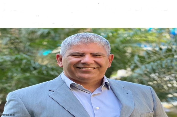 Smiling Businessman Blank Meme Template