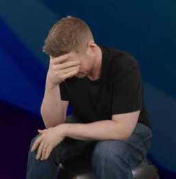 Embarrassed Jazza Blank Meme Template