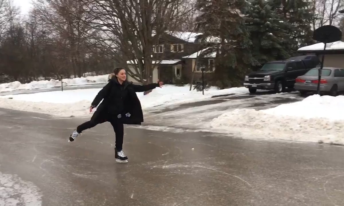 Ice skating Blank Meme Template