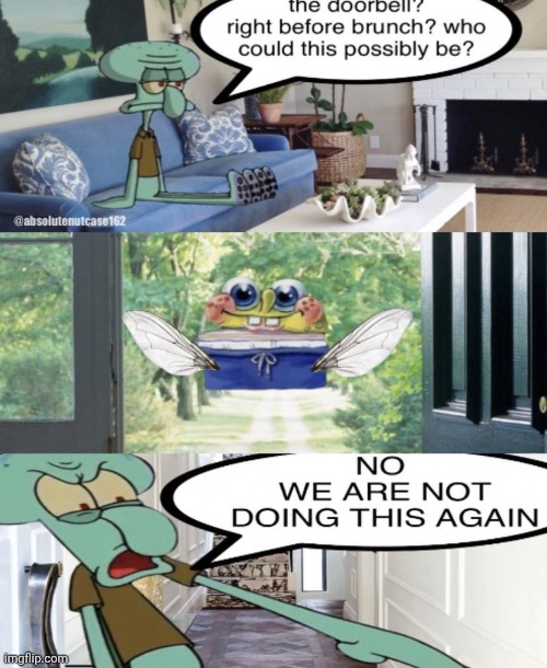 NO WE ARE NOT DOING THIS AGAIN! | image tagged in no we are not doing this again | made w/ Imgflip meme maker