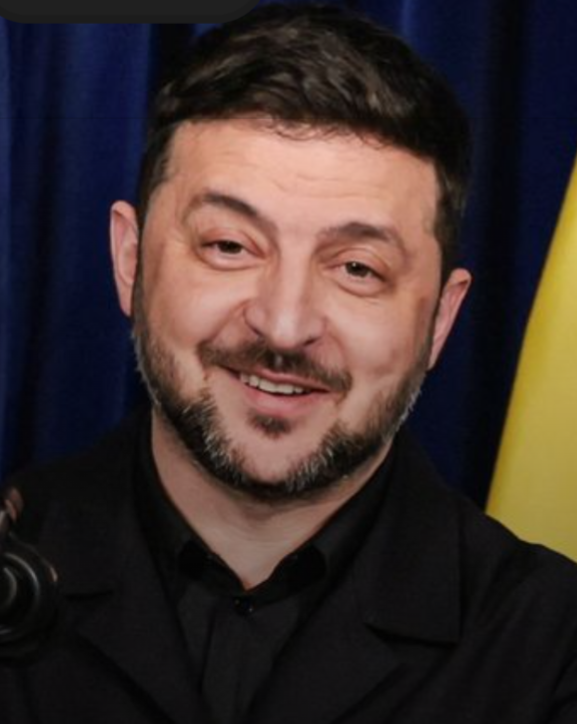 Zelensky smile Blank Meme Template