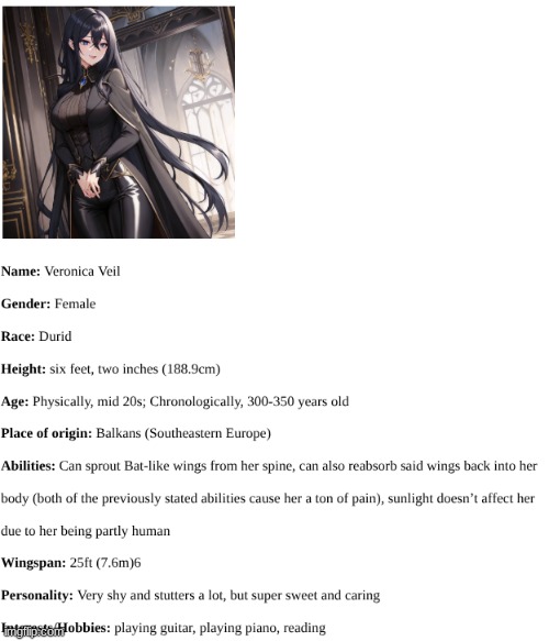 I did a thing. (what yall think?) | image tagged in oc | made w/ Imgflip meme maker