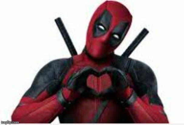 Dead Pool Heart | image tagged in dead pool heart | made w/ Imgflip meme maker