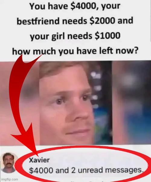 Solutions That Make Sense | image tagged in xavier,the more you know,money,smart,funny | made w/ Imgflip meme maker