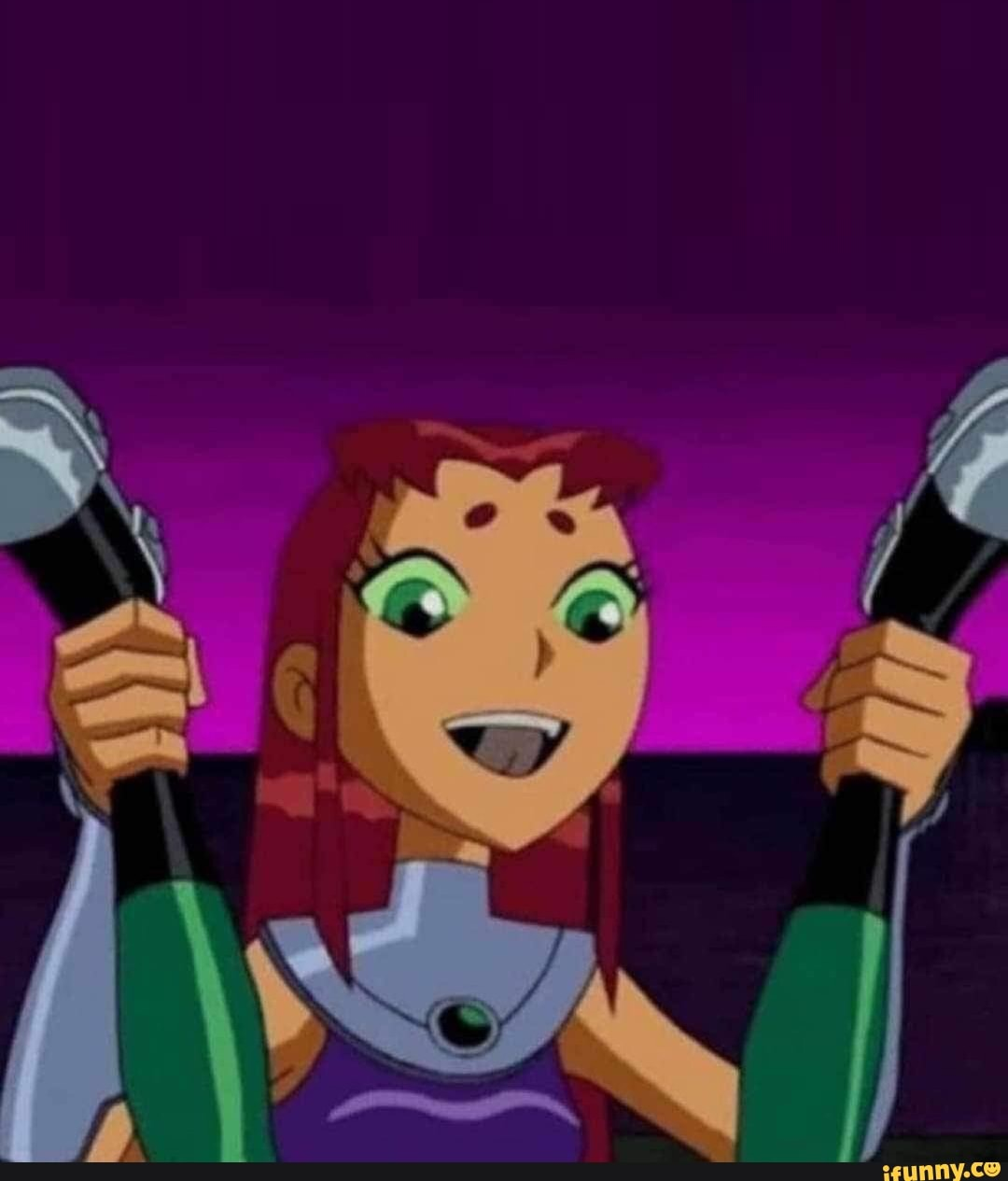 Starfire Robin Blank Meme Template