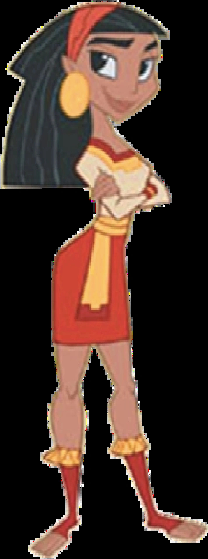 Malina (The Emperor's New School) Blank Meme Template