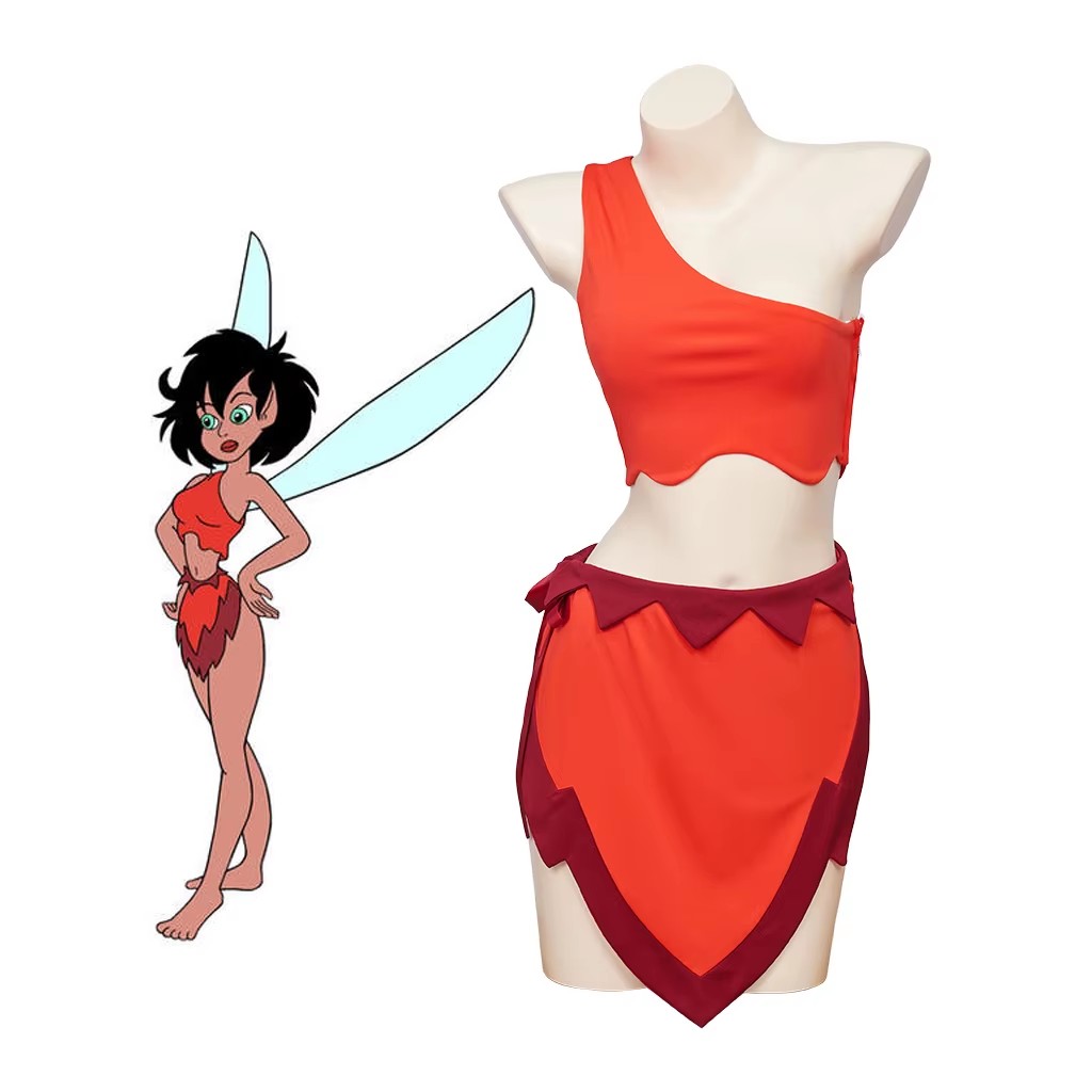Crysta Cosplay Costume Ferngully The last rainfores Costume Sexy Blank Meme Template