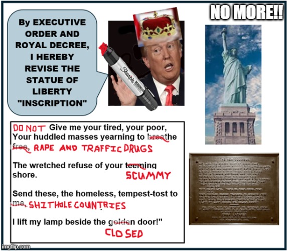 No More Immigrants | NO MORE!! | image tagged in no more immigrants | made w/ Imgflip meme maker