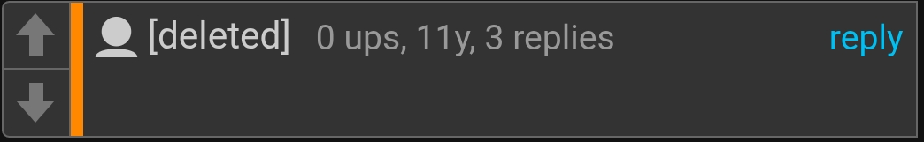 Deleted comment Blank Meme Template