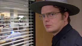Dwight volunteer deputy sheriff Blank Meme Template
