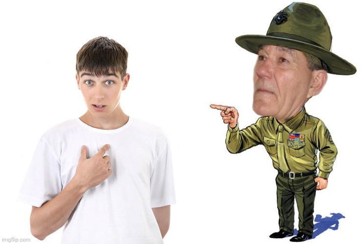 Ten upvotes and I'll make it a template | image tagged in sargent kewlew | made w/ Imgflip meme maker