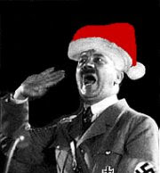 Hitler Claus Blank Meme Template