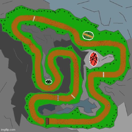 another mario kart track | made w/ Imgflip meme maker