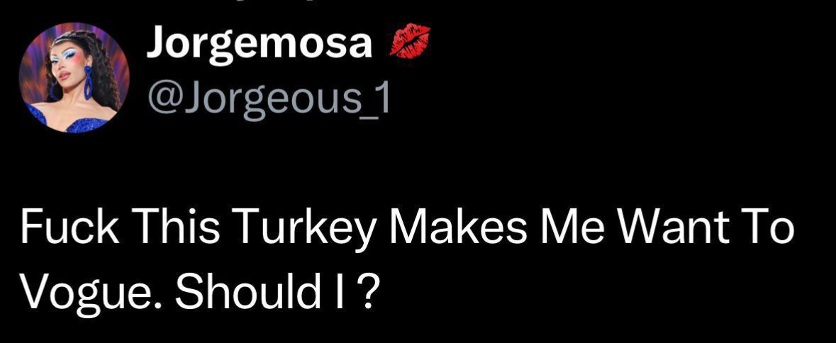 this Turkey makes me want to vogue Blank Meme Template