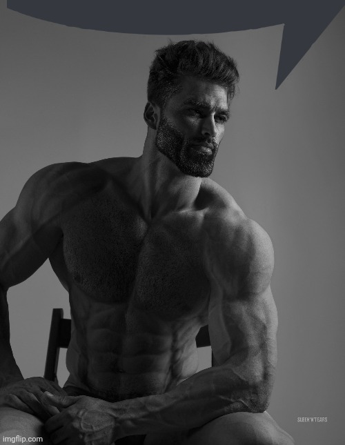 Giga Chad | image tagged in giga chad | made w/ Imgflip meme maker