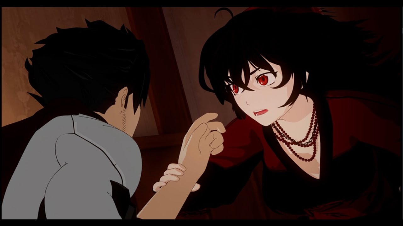 Raven Talks To Qrow Blank Meme Template