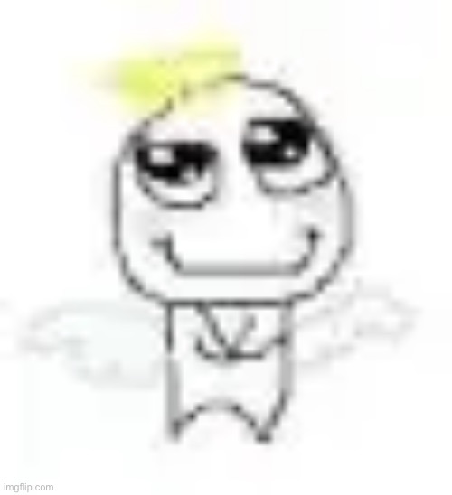angel | image tagged in looking at post above | made w/ Imgflip meme maker