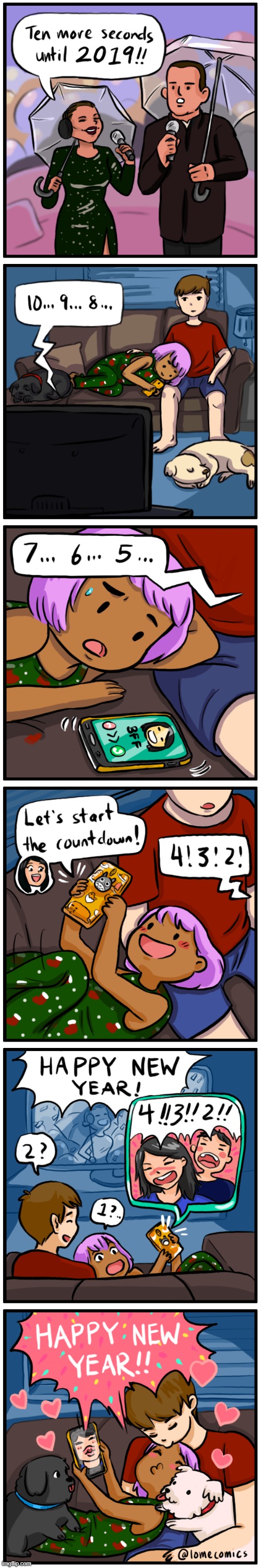 image tagged in new year's eve,phone,phone call,friend,countdown,happy new year | made w/ Imgflip meme maker