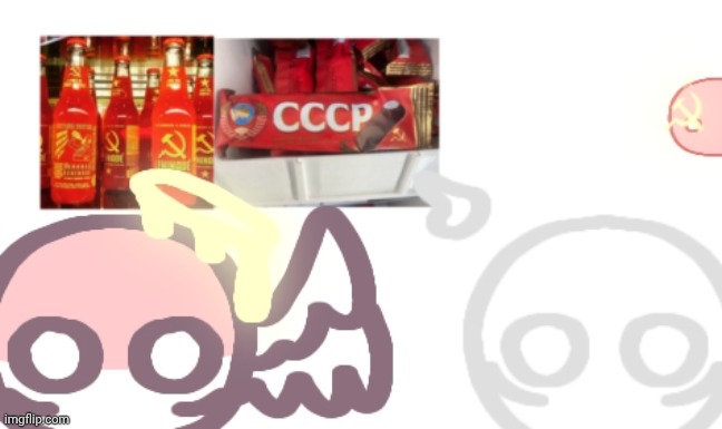 CCCP ice cream & Leninade ∑(°□°'˶) | image tagged in countryballs,memes,ussr,polandball,soviet union,fun | made w/ Imgflip meme maker