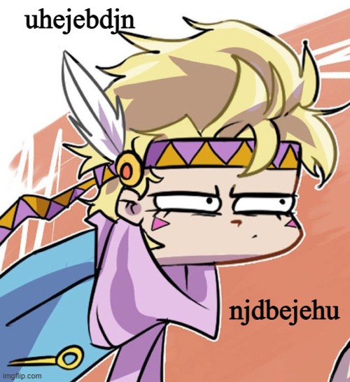 Judgemental Caesar | uhejebdjn; njdbejehu | image tagged in judgemental caesar | made w/ Imgflip meme maker