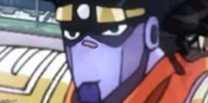 i look for a good vid get reccomended the same thing 5 times in a row and still cant find one what do i do | image tagged in confused star platinum | made w/ Imgflip meme maker