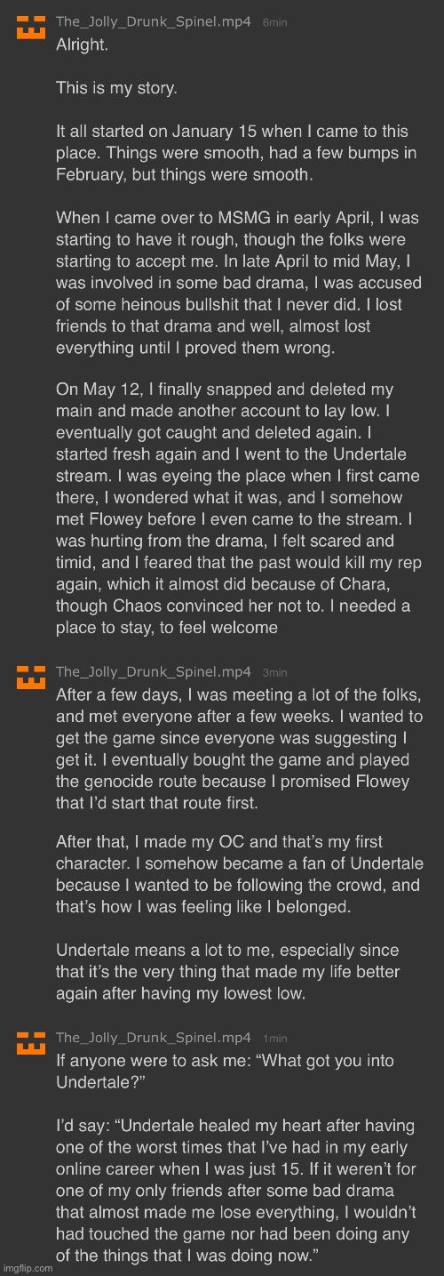 Remember lads, Undertale is the very thing that made me feel whole again. This is my interview. | made w/ Imgflip meme maker