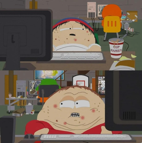 Cartman now you can play the game (fixed) Blank Meme Template