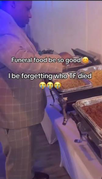 Funeral food be so good Blank Meme Template