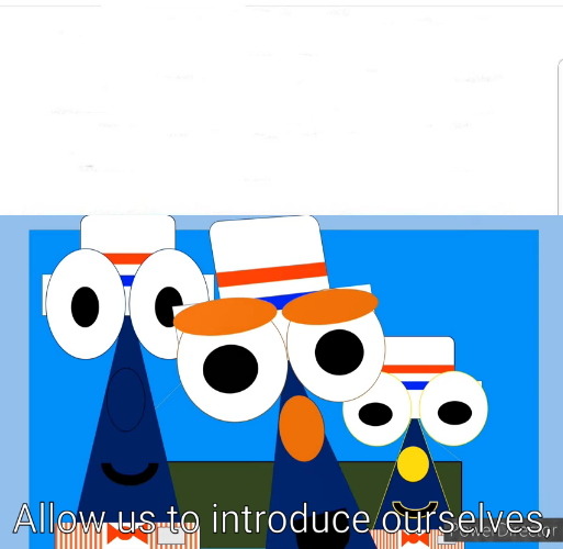 High Quality Allow us to introduce ourselves (ShapeTales version) Blank Meme Template