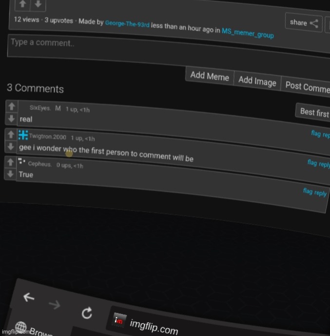 Get VRified | made w/ Imgflip meme maker