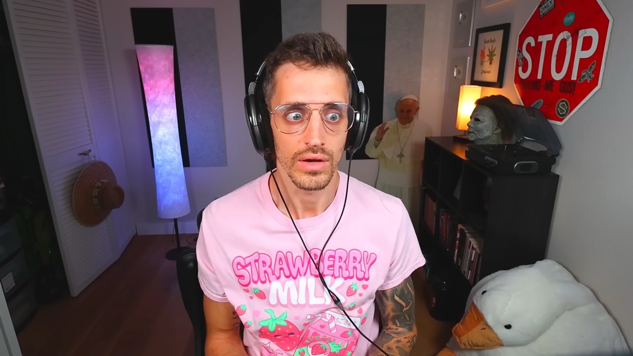 Traumatized Alex Hefner LMAO Blank Meme Template