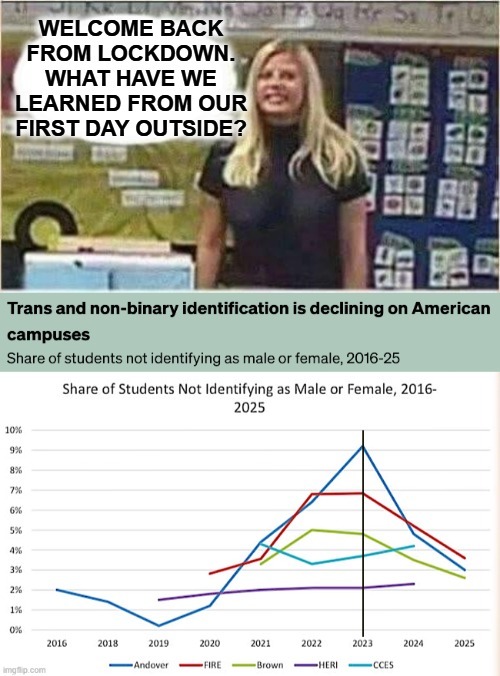 image tagged in gender identity,lockdown,identity politics | made w/ Imgflip meme maker