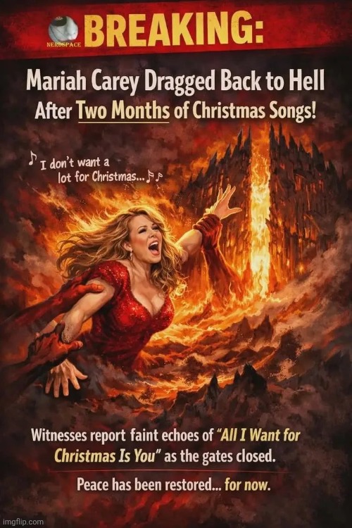 Oh , The Horror ! | image tagged in it's over,thank you,didn't listen | made w/ Imgflip meme maker