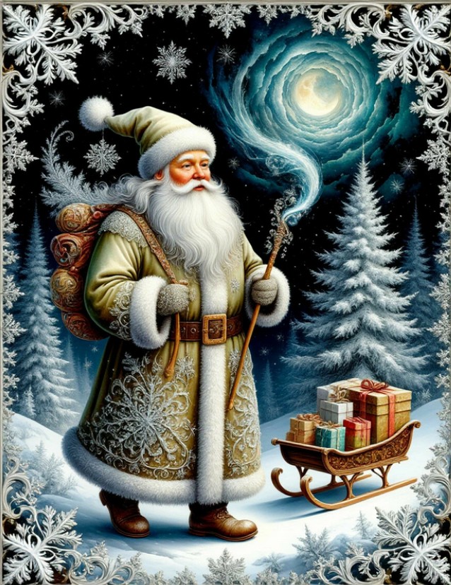 Father Christmas Blank Meme Template