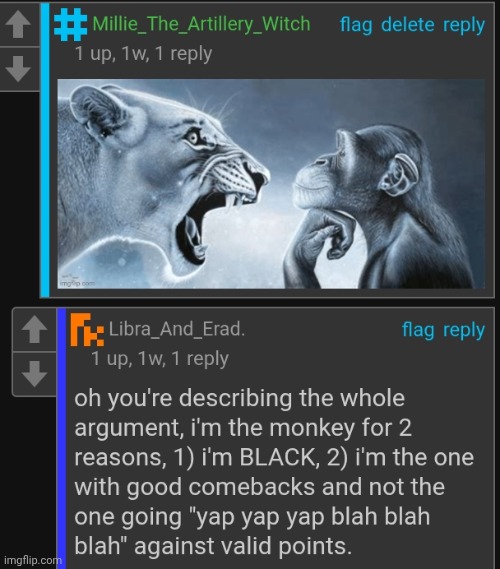 An absolute gem "I'm black" XD | made w/ Imgflip meme maker