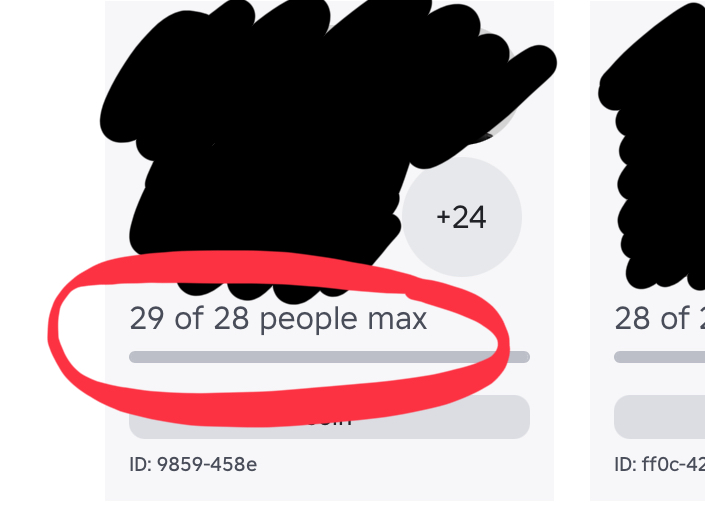 High Quality overfilled roblox server Blank Meme Template