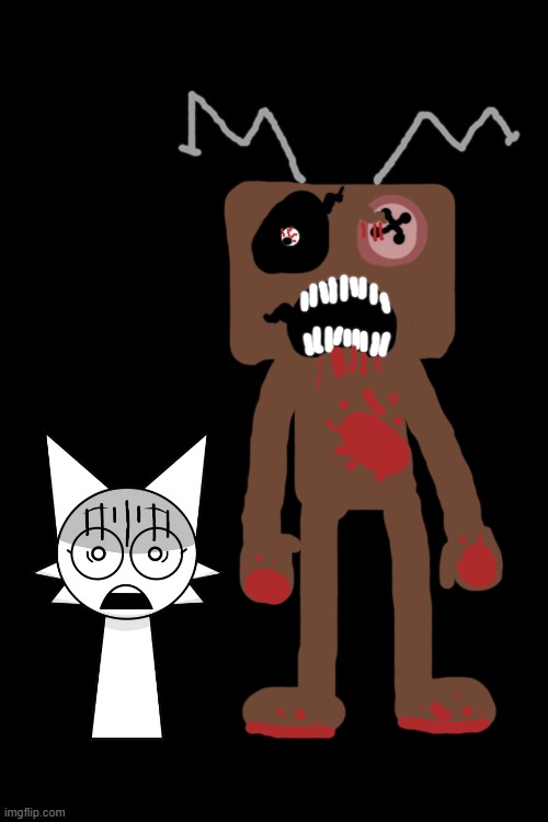 What do you think is going to happen next? | image tagged in frankendoll,sprunki | made w/ Imgflip meme maker