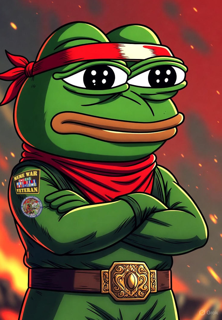Keith Gill Pepe MEME War Vet GameStop GME Blank Meme Template
