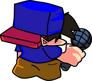 Side view FNF Charles Meme Template