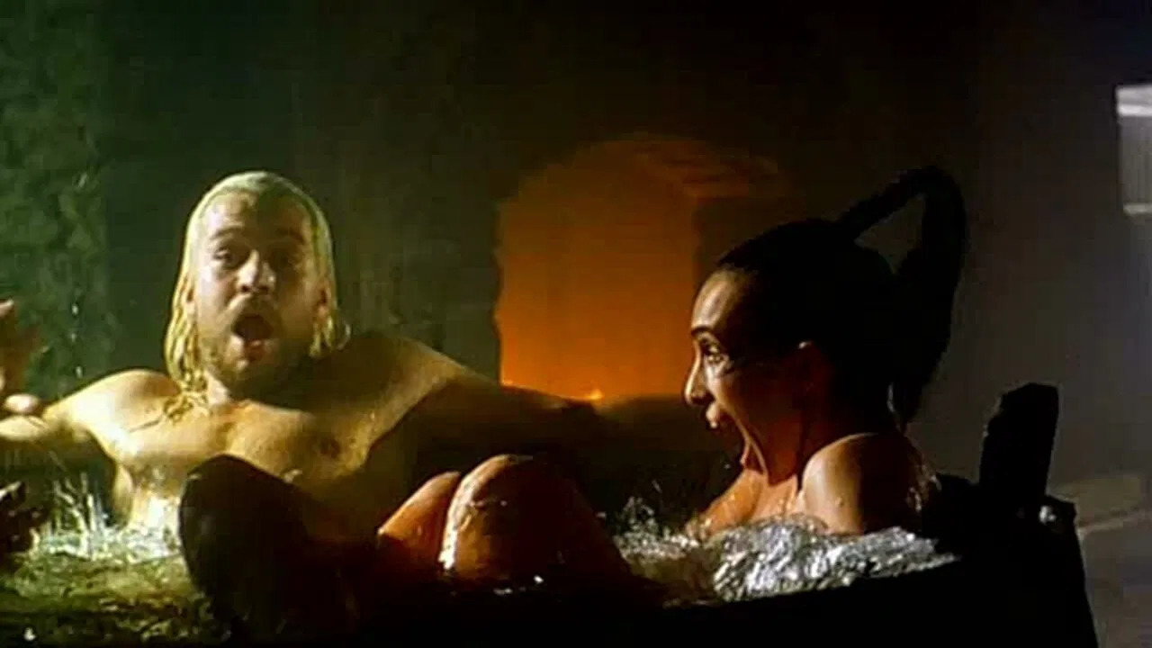 the hexer bath tub Blank Meme Template