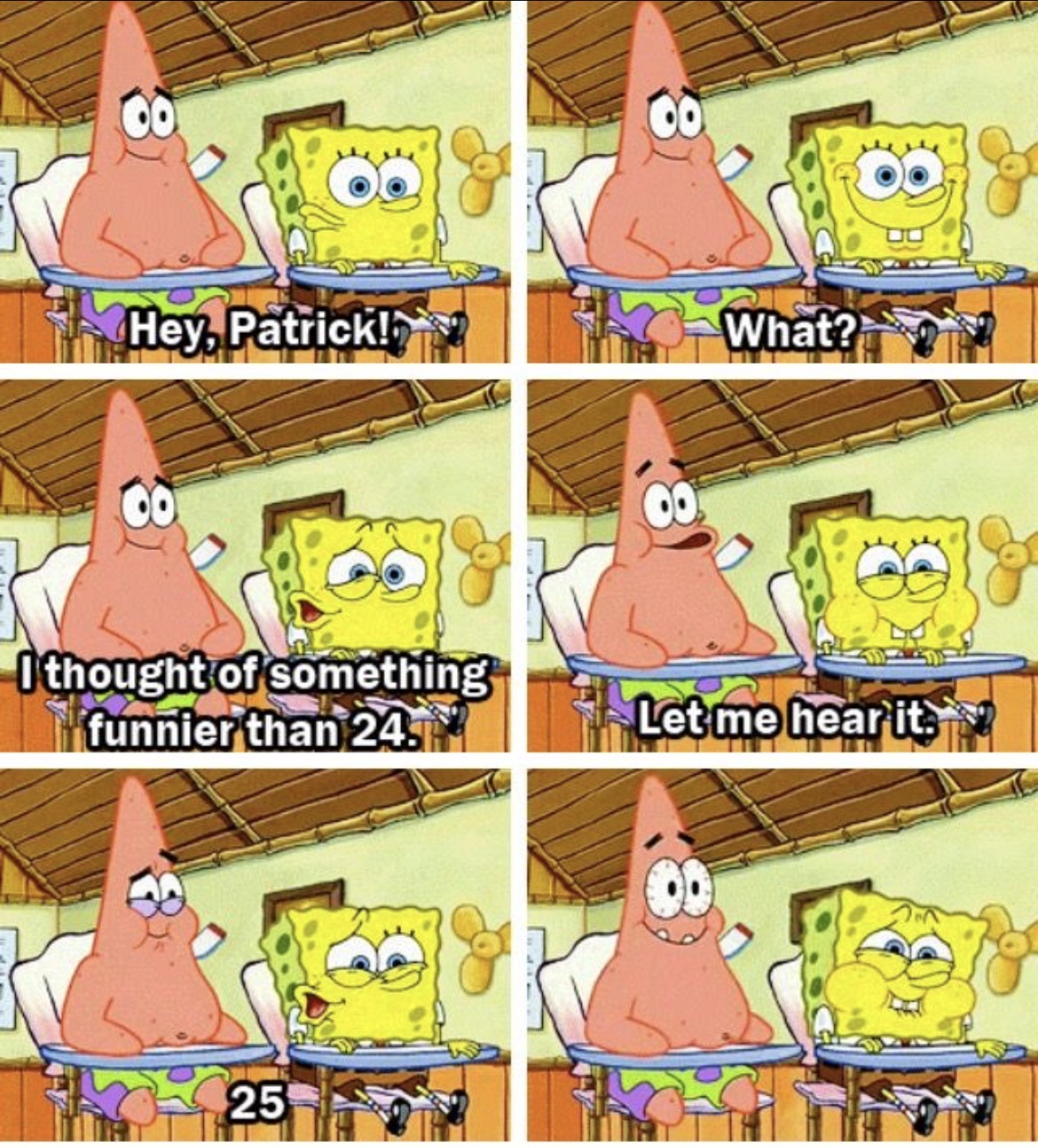 SpongeBobs 2024 and 2025 joke Blank Meme Template