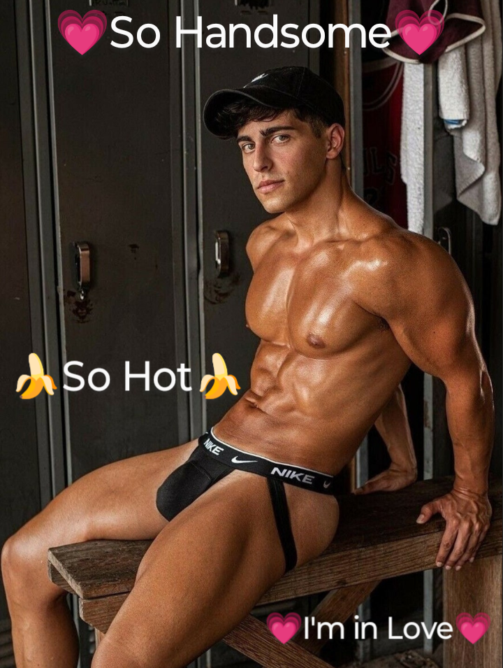 Muscular Men Sooo Hot I'm in Love Blank Meme Template