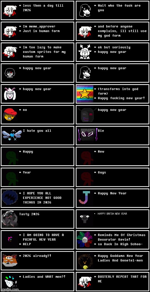 mmmh tasty happy new year (oh and also fish) | image tagged in memes | made w/ Imgflip meme maker