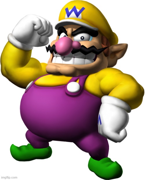 new year new me | image tagged in wario | made w/ Imgflip meme maker