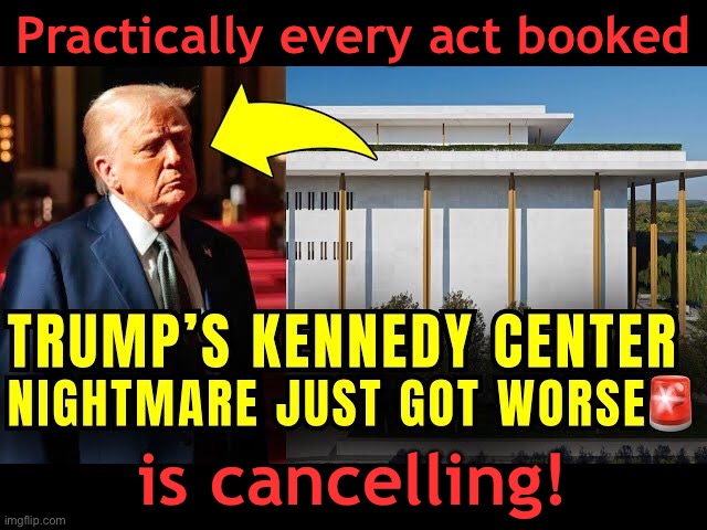 https://m.youtube.com/watch?v=p6_Efwgq61c | Practically every act booked; is cancelling! | image tagged in loser trump | made w/ Imgflip meme maker