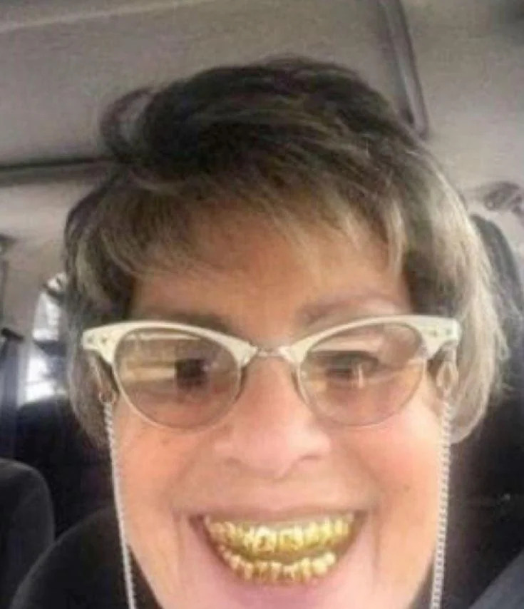 Granny grill Blank Meme Template