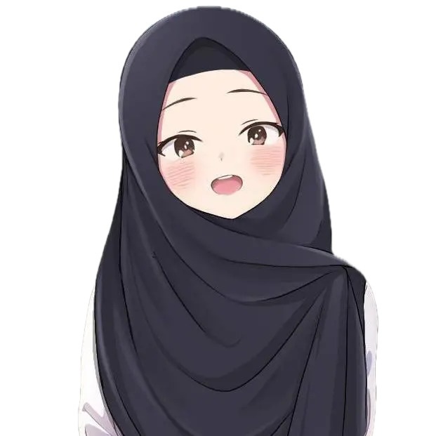 Hijabi Muslimah Blank Meme Template