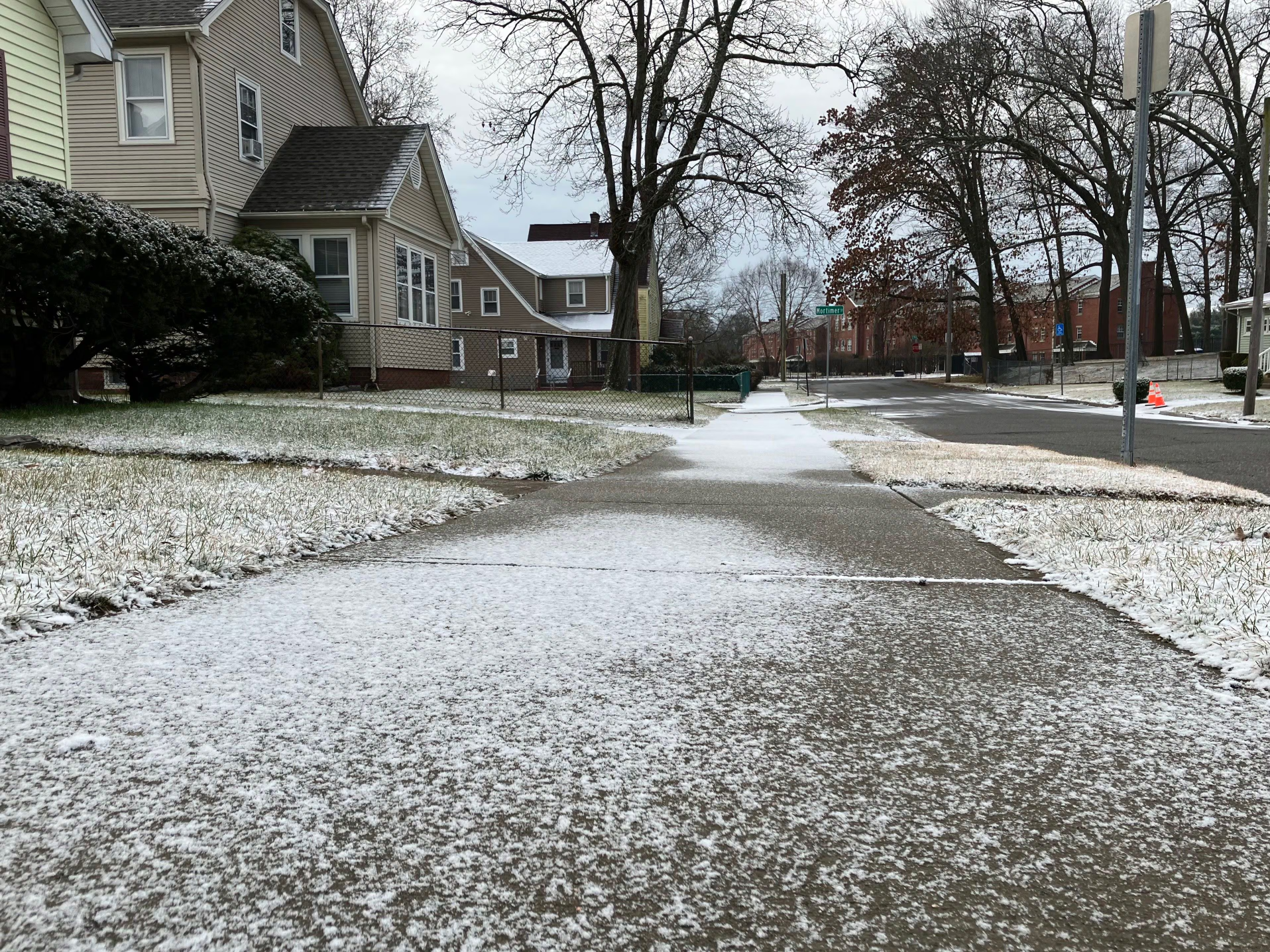 Small Dusting of Snow Blank Meme Template