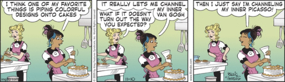 Blondie | image tagged in comics | made w/ Imgflip meme maker